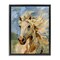 Stupell Industries Windswept Horse Mane Floater Framed Canvas Wall Art Design by Victoria Barnes